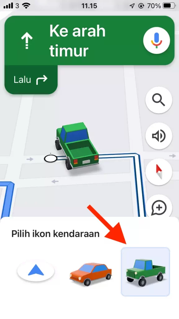 Cara Mengganti Ikon Mobil di Google Maps by Androbuntu 4