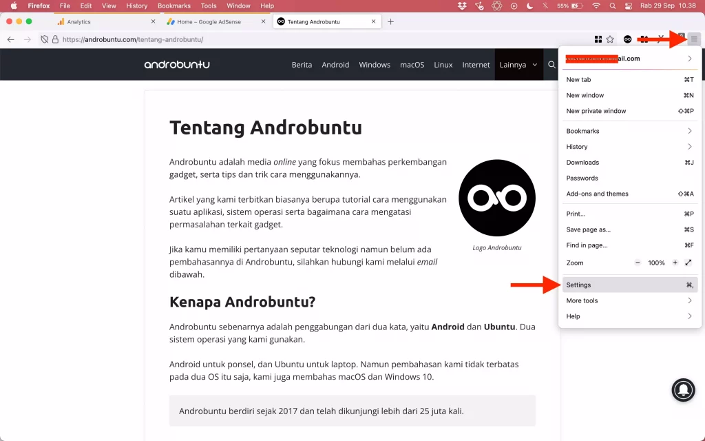 Cara Menghapus Kuki di Firefox by Androbuntu 1