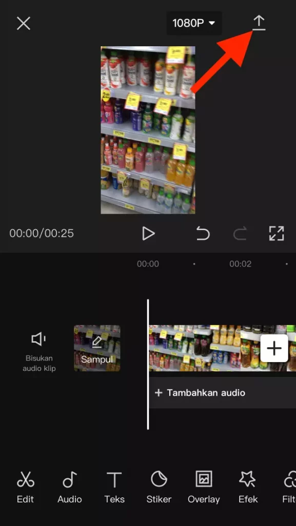 Cara Menggabungkan Video di CapCut by Androbuntu 3