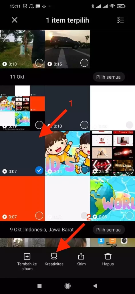 Cara Menggabungkan Video di HP Xiaomi by Androbuntu 1