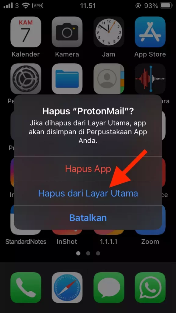 Cara Menyembunyikan Aplikasi dari Layar Utama di iPhone dan iPad by Androbuntu 3