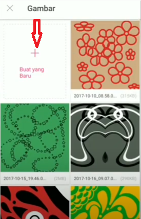 Cara Membuat Batik Menggunakan Picsart di Android 2