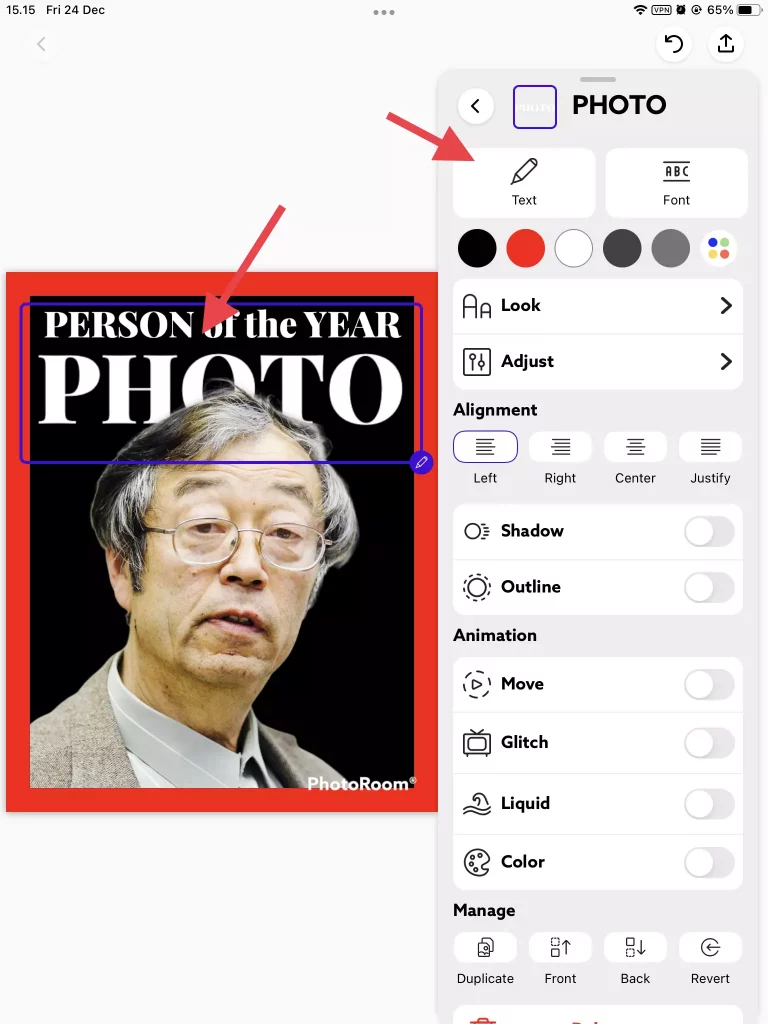 Cara Edit Foto Seperti Sampul Majalah Menggunakan PhotoRoom by Androbuntu 6