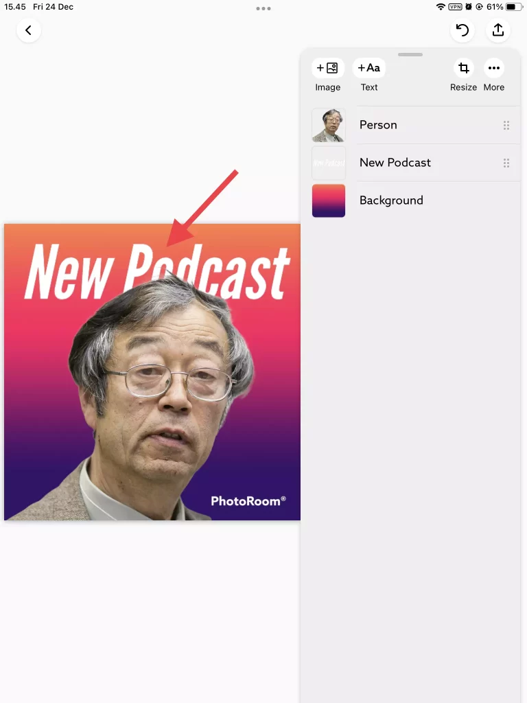 Cara Membuat Cover Podcast Menggunakan PhotoRoom by Androbuntu 5
