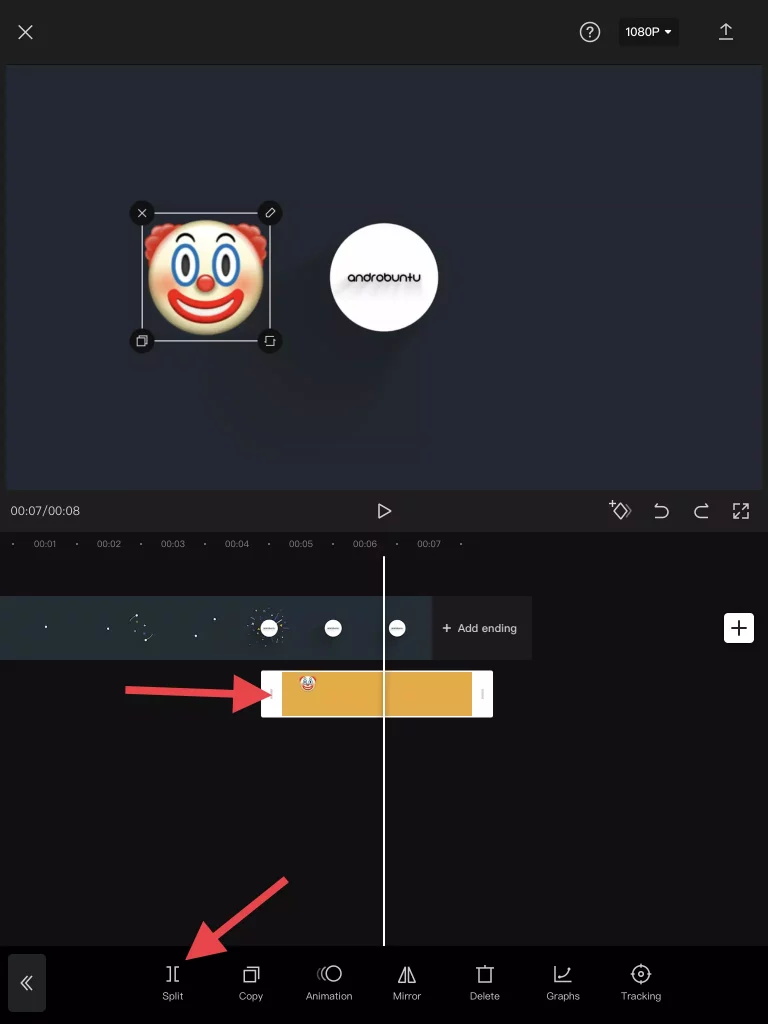 Cara Menambahkan Stiker ke Video di CapCut by Androbuntu 6