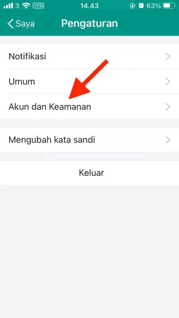 Cara Menghapus Akun MiChat by Androbuntu 3