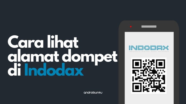 Cara Melihat Alamat Dompet di Indodax by Androbuntu