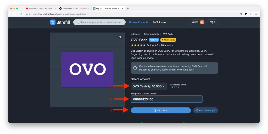 Cara Withdraw Trust Wallet ke OVO by Androbuntu 2