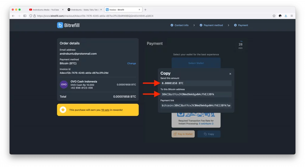 Cara Withdraw Trust Wallet ke OVO by Androbuntu 7