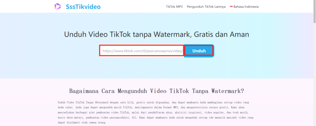 Cara Hapus Watermark Video Tiktok 2