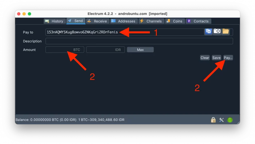Cara Menyimpan Bitcoin di Flashdisk by Androbuntu 15