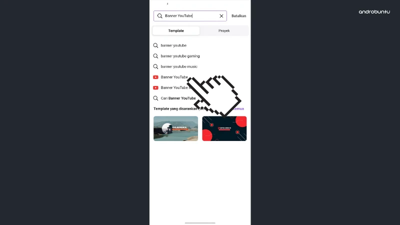 Cara Membuat Banner YouTube di Canva by Androbuntu 2