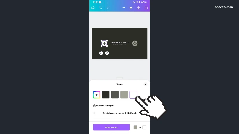 Cara Membuat Banner YouTube di Canva by Androbuntu 9