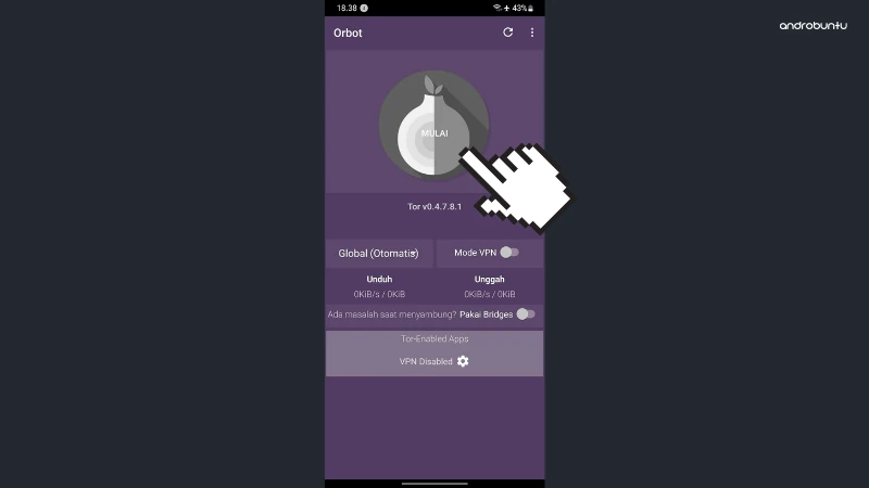 Cara Menggunakan Orbot di Android by Androbuntu 1