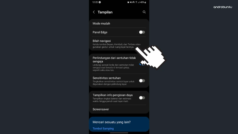 Cara Mengubah Bilah Navigasi Samsung by Androbuntu 2