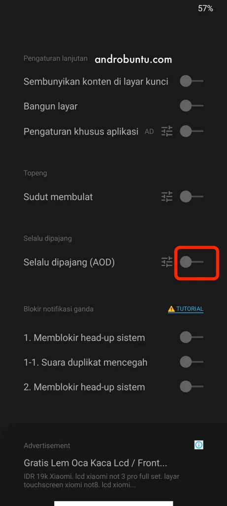Cara Menggunakan Dynamic Island di Android by Androbuntu 4