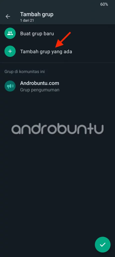 Cara Membuat Komunitas di WhatsApp by Androbuntu 3