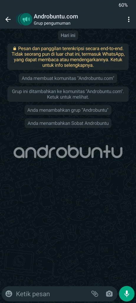 Cara Membuat Komunitas di WhatsApp by Androbuntu 7