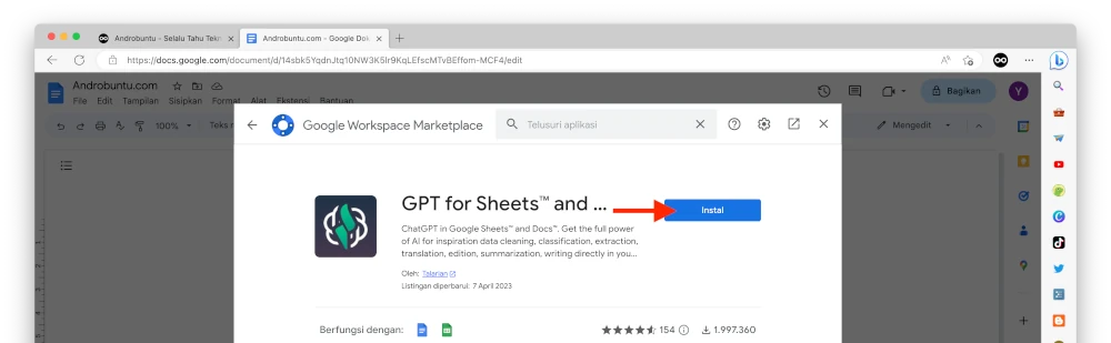 Cara Menggunakan ChatGPT di Google Docs 3