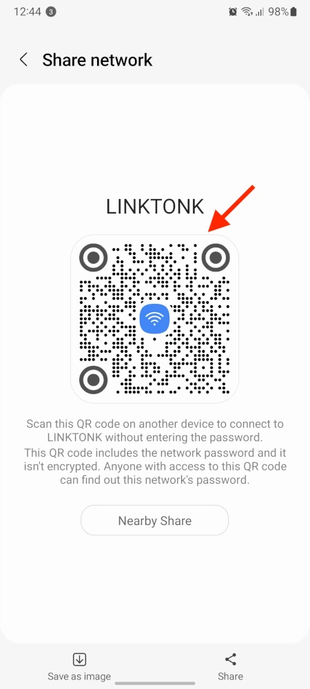 Cara Melihat Barcode WiFi di Android 5