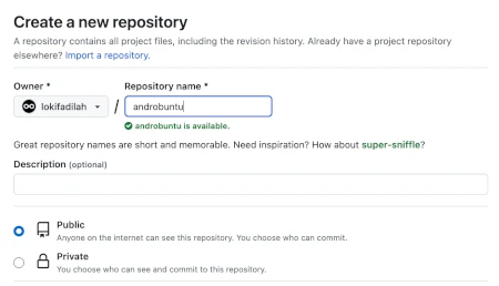 Cara Membuat Repository di GitHub 2