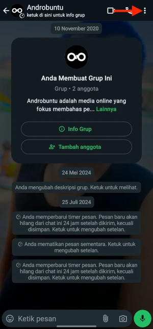 Cara Membisukan Notifikasi Grup WhatsApp 1