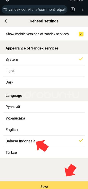 Yandex Bahasa Rusia 5