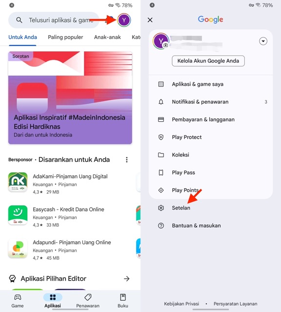 Cara Mengganti Email Pembayaran Google Play 1