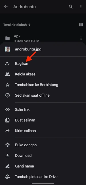 Cara Buat Link Google Drive 2