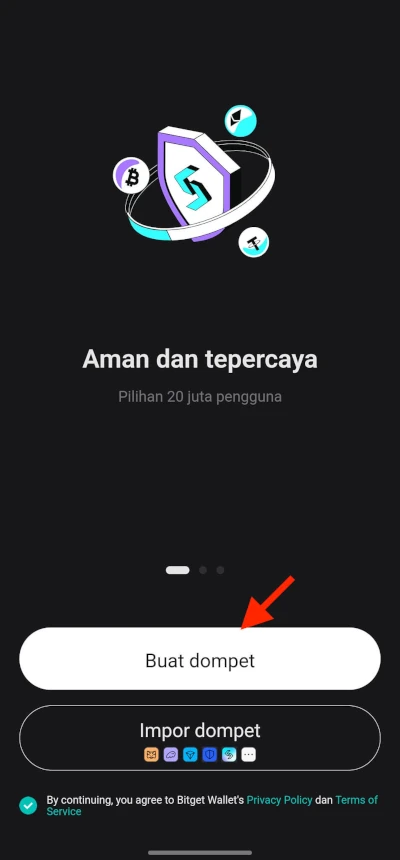 Cara Membuat Akun Bitget Wallet 1