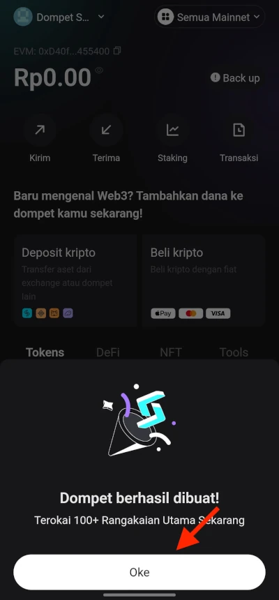 Cara Membuat Akun Bitget Wallet 4