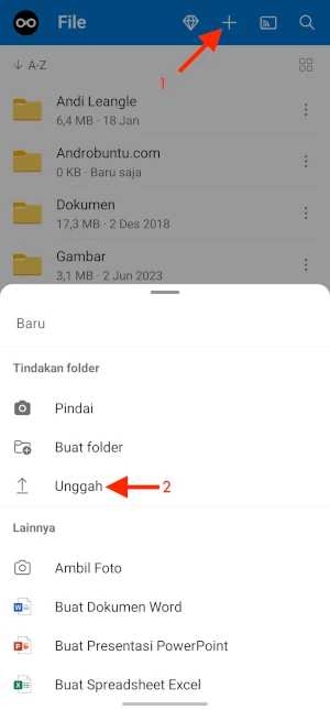 Cara Membuat Link OneDrive 1